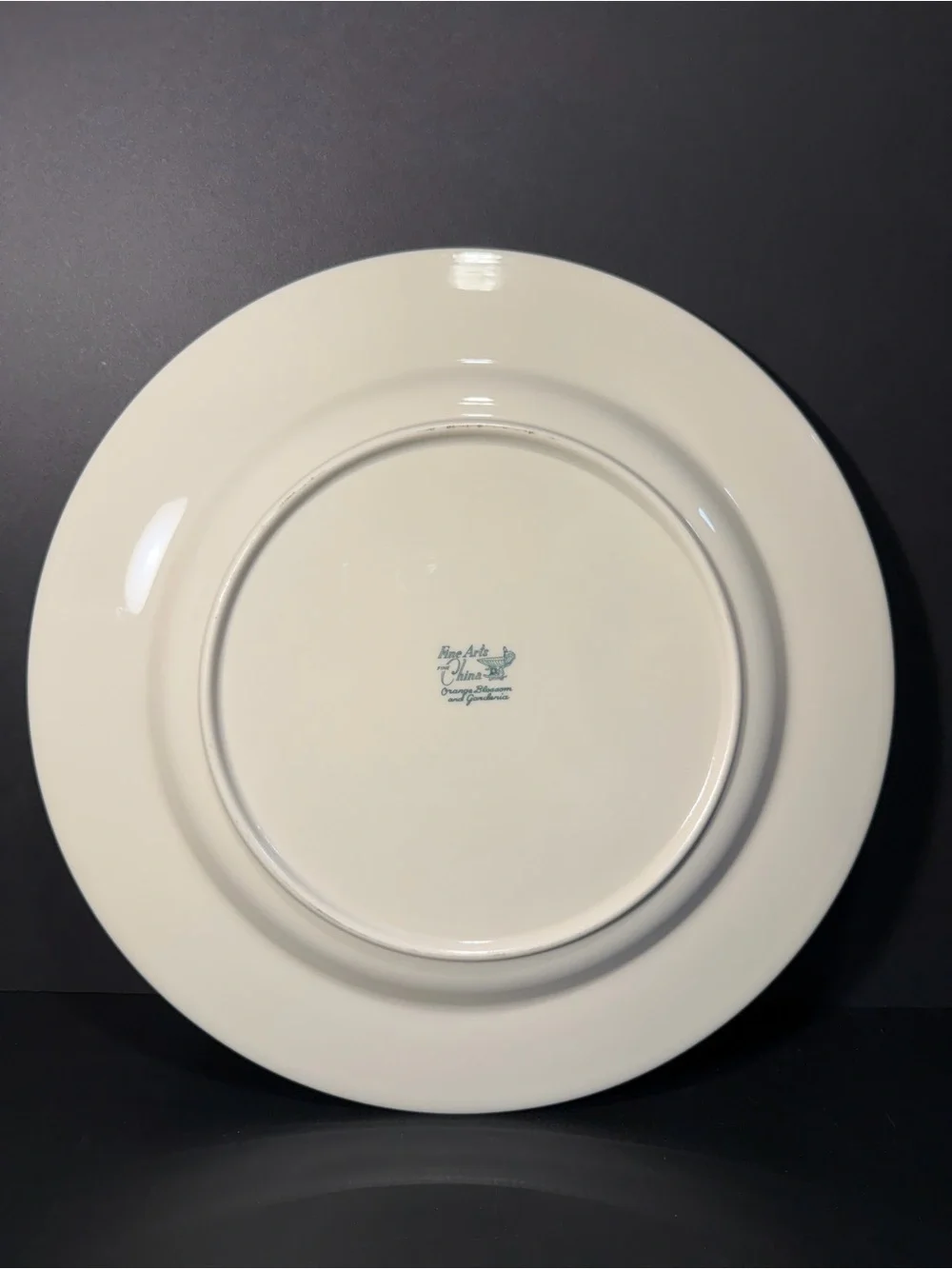 Vintage dinner plate in the 